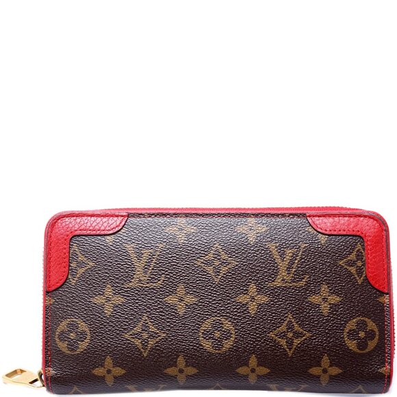MI4146 Authentic Louis Vuitton Retiro Monogram Continental Zippy Wallet - Picture 1 of 16
